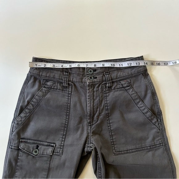Anthropologie “The Wanderer” Pant Gray Cargo size 25 - Picture 11 of 14